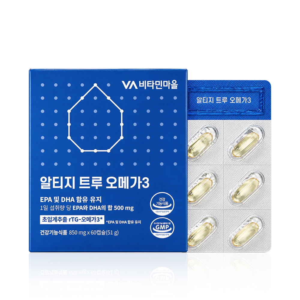 Omega-3 rTG True, 60 капсул