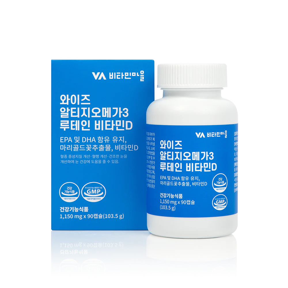 Omega-3 rTG + лютеин и витамин D, 90 капсул