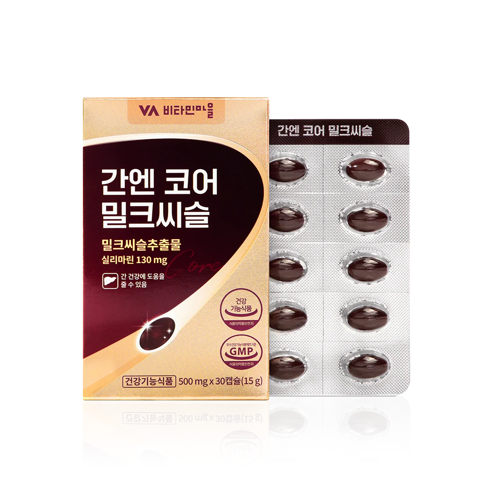 LiverN Core Milk Thistle, 30 капсул