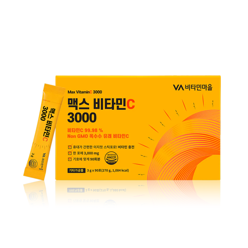 Max Vitamin C 3000, порошок, 90 стиков