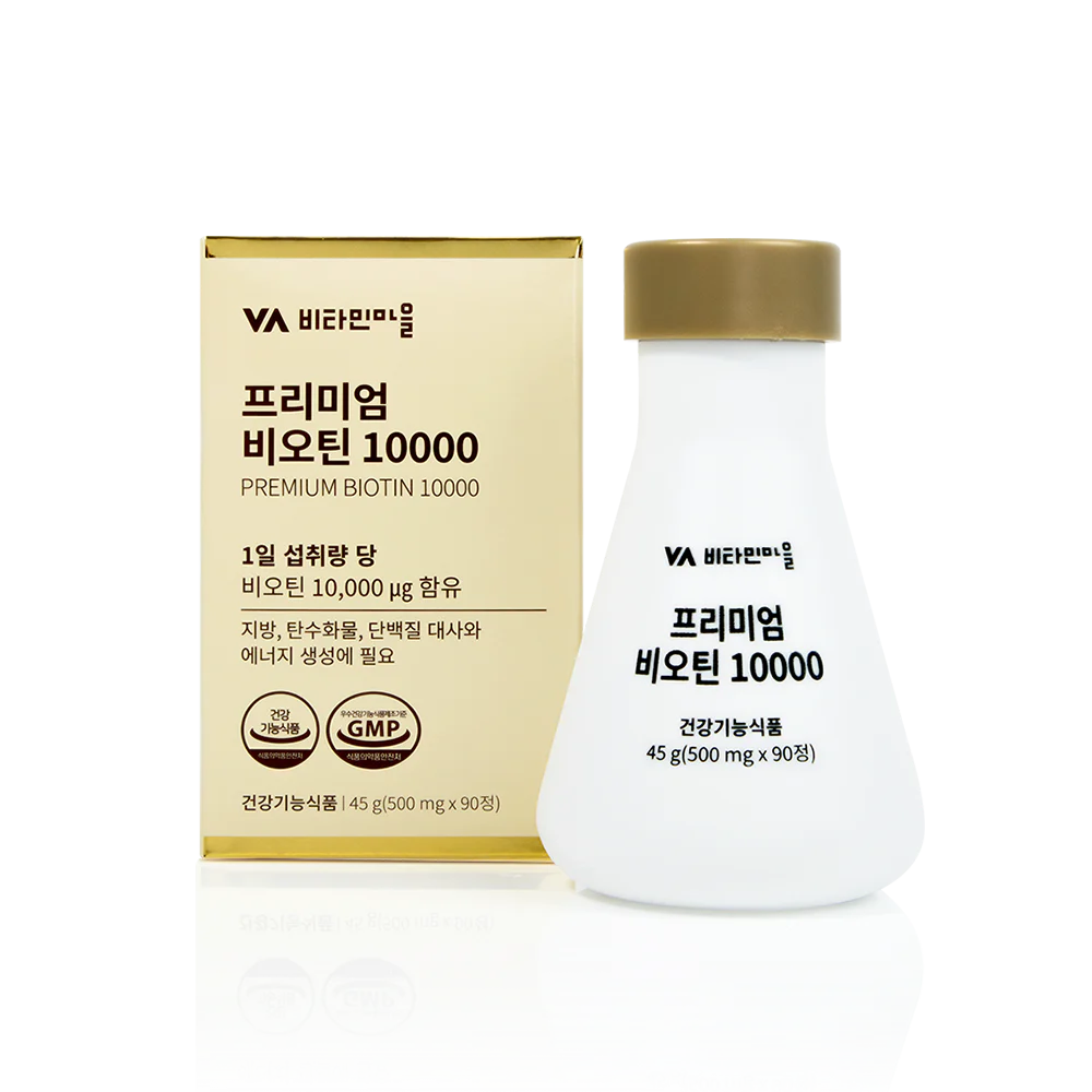 Premium Biotin 10000, 90 таблеток