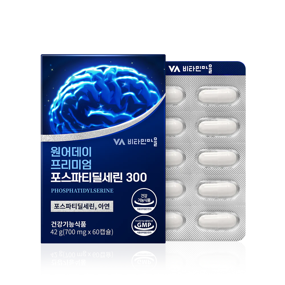 Фосфатидилсерин Premium One-A-Day, 60 капсул