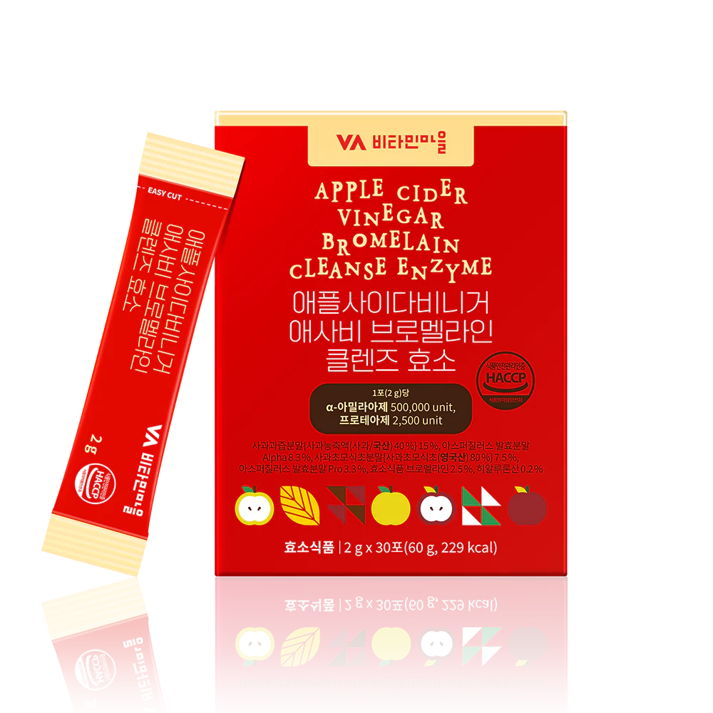 Apple Cider Vinegar с бромелайном, 30 стиков