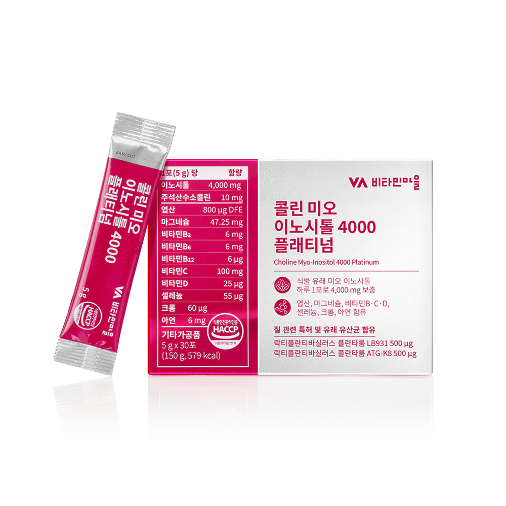 Vitamin Village Choline Myo-Inositol 4000 Platinum