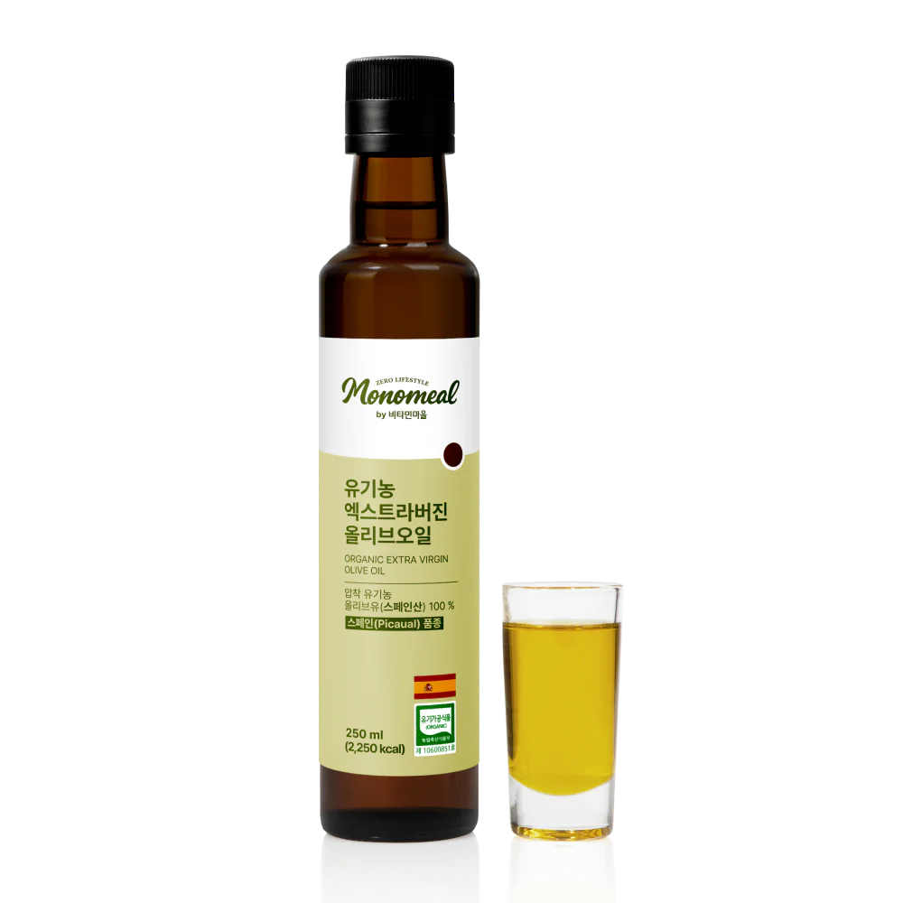 Органическое оливковое масло Monomeal Extra Virgin, 250 мл