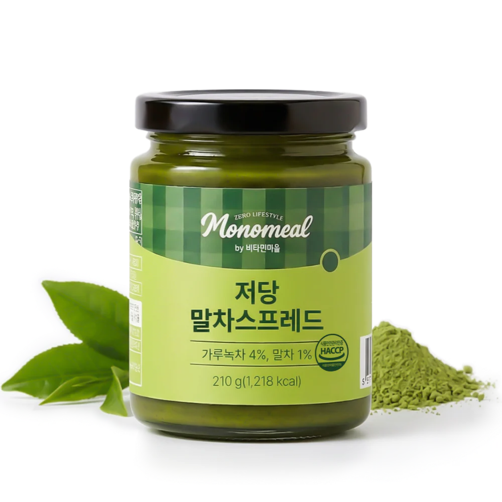Monomeal Matcha — спред с пониженным содержанием сахара, 210 г
