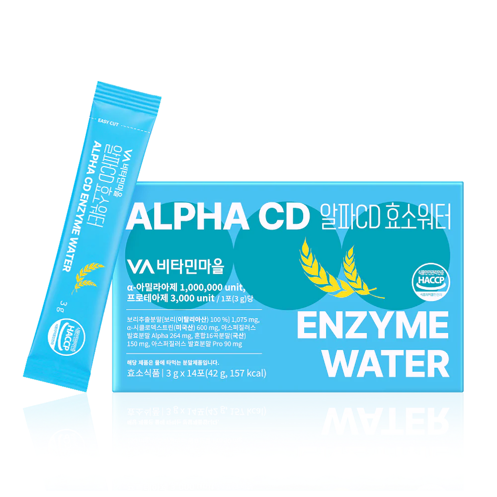 Alpha-CD Enzyme Water со вкусом ячменного чая, 14 стиков