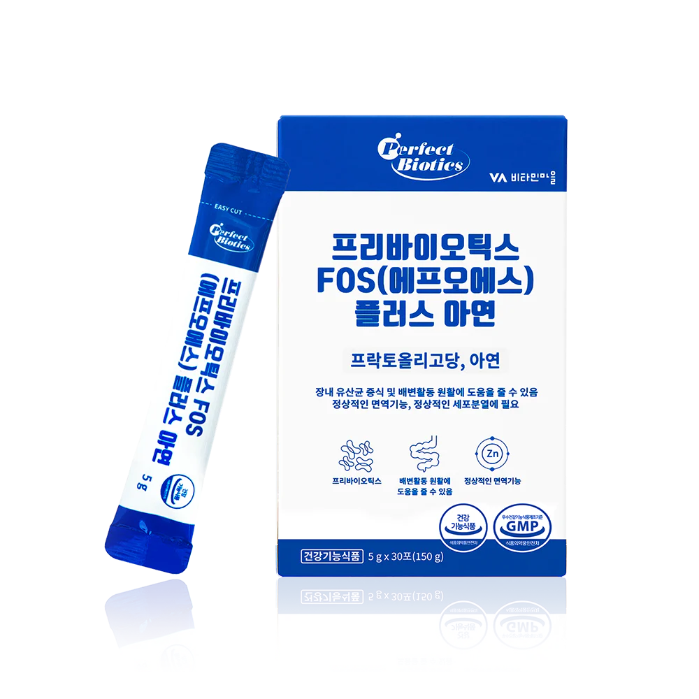 Prebiotics FOS 4000 + цинк и пробиотики, 30 стиков